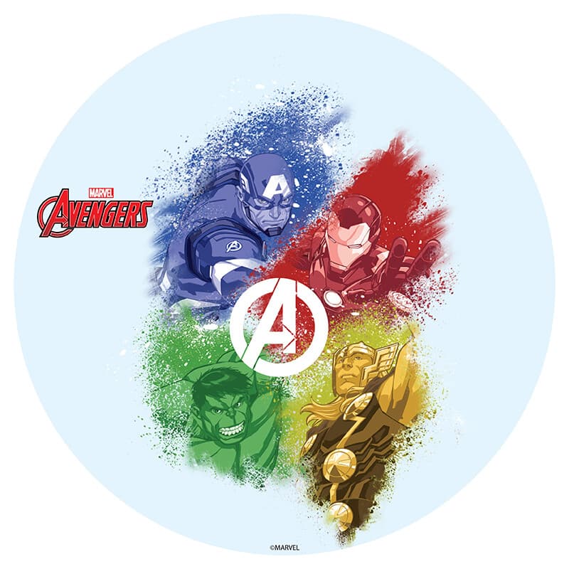 Avenger Colours Ice Cream Cake