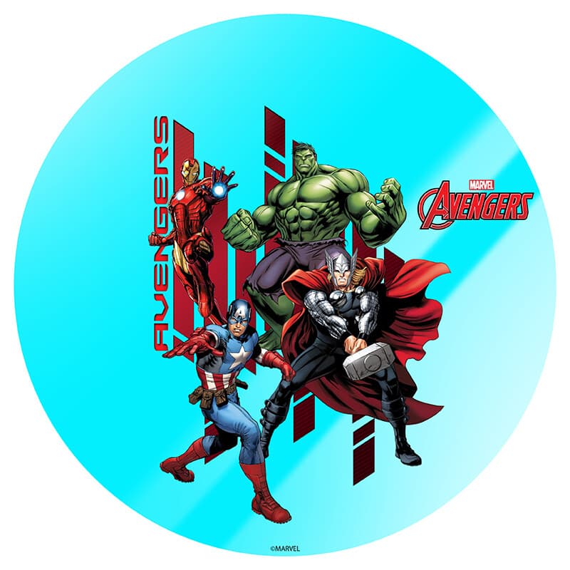 Avengers United Ice Cream Cake