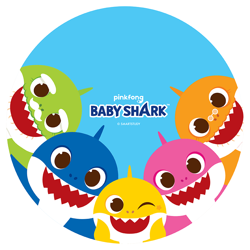 Baby Shark Family Cake