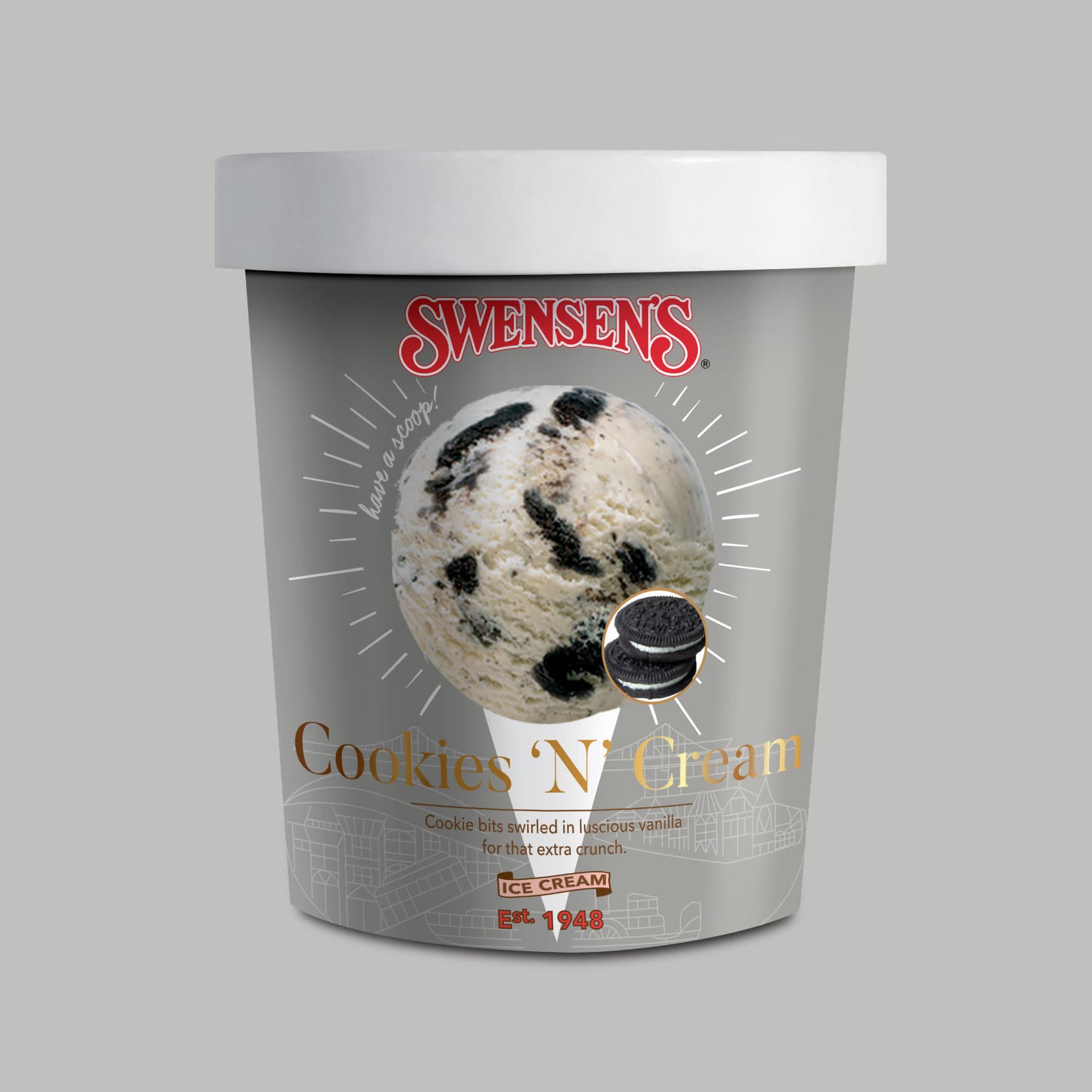Cookies N Cream Ice Cream Pint
