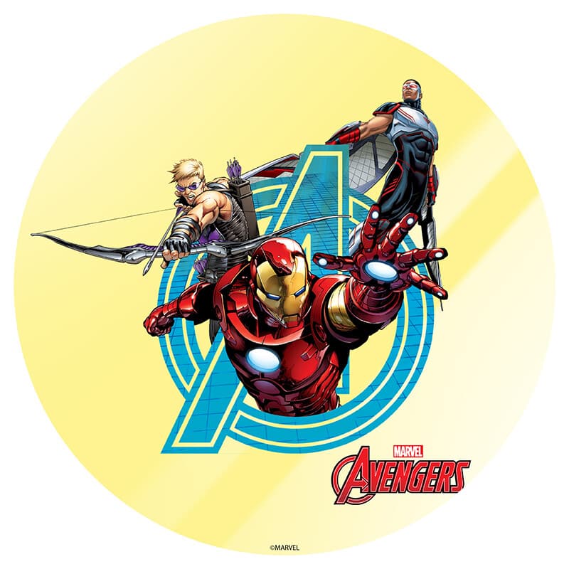 Human Avengers Ice Cream Cake