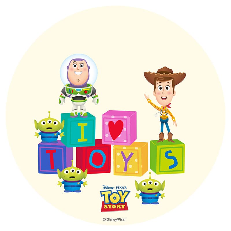 I Love Toys Ice Cream Cake