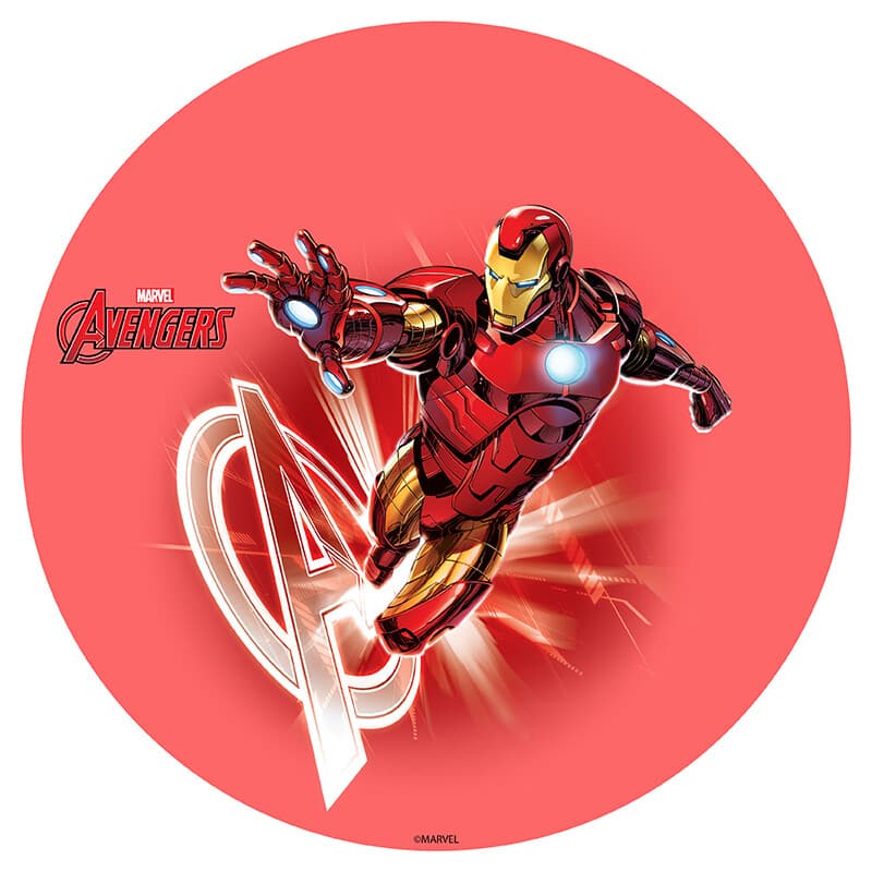 Iron Man Ice Cream Cake