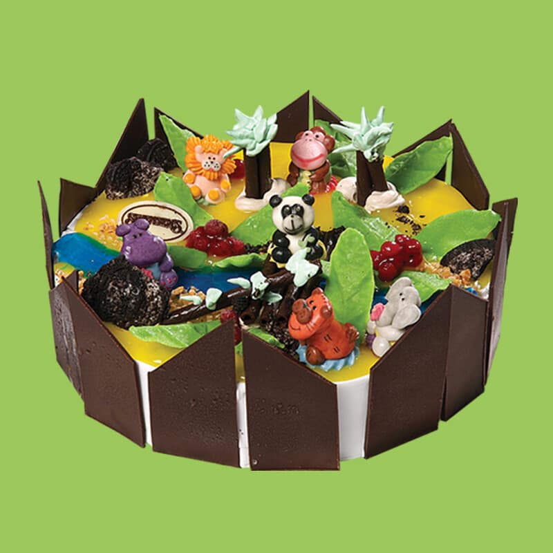 Jungle Bungle Ice Cream Cake