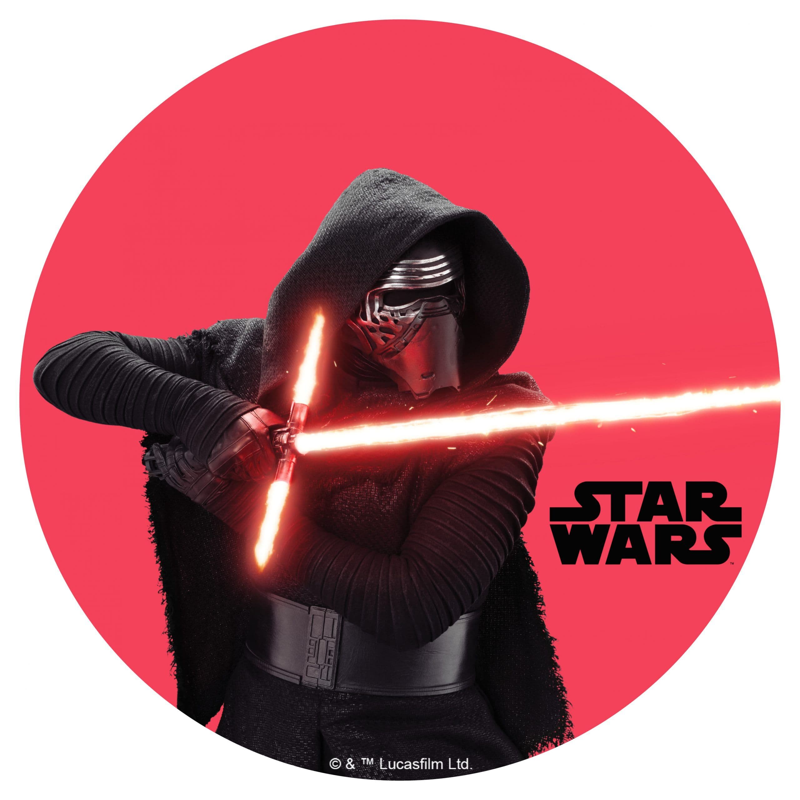 Kylo Ren Ice Cream Cake