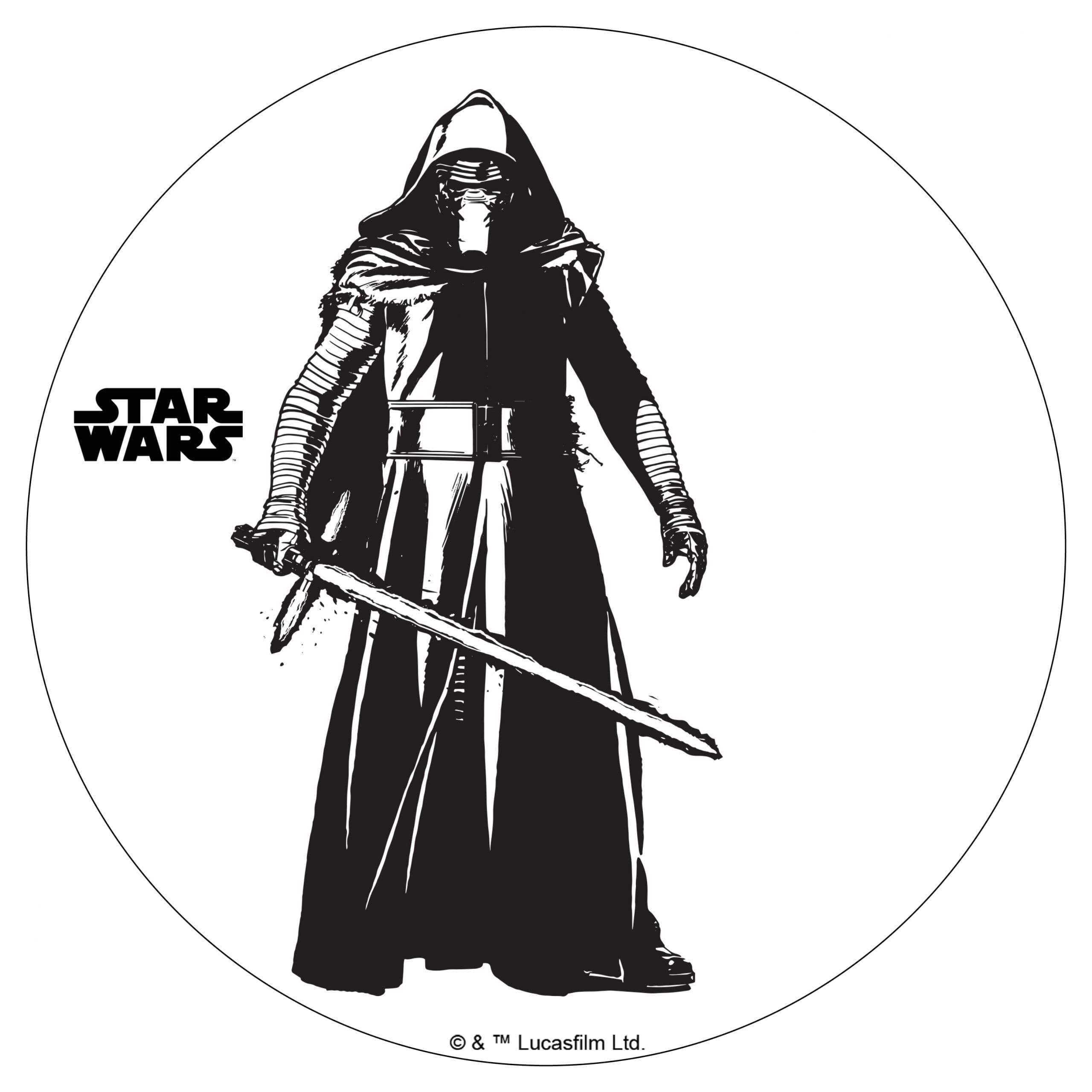 Kylo Ren II Ice Cream Cake