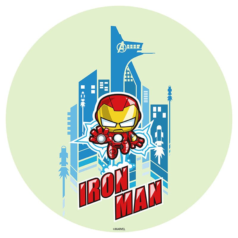 Mini-Iron-Man Ice Cream Cake