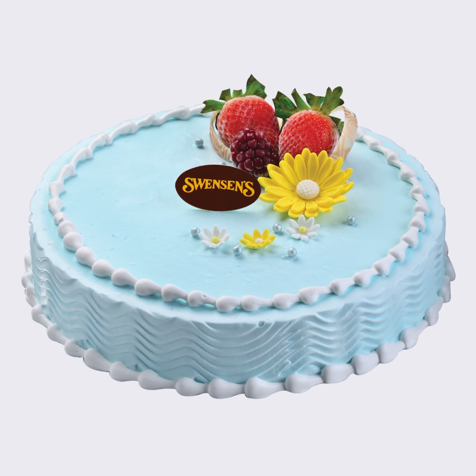 Morning Daisy Ice Cream Cake