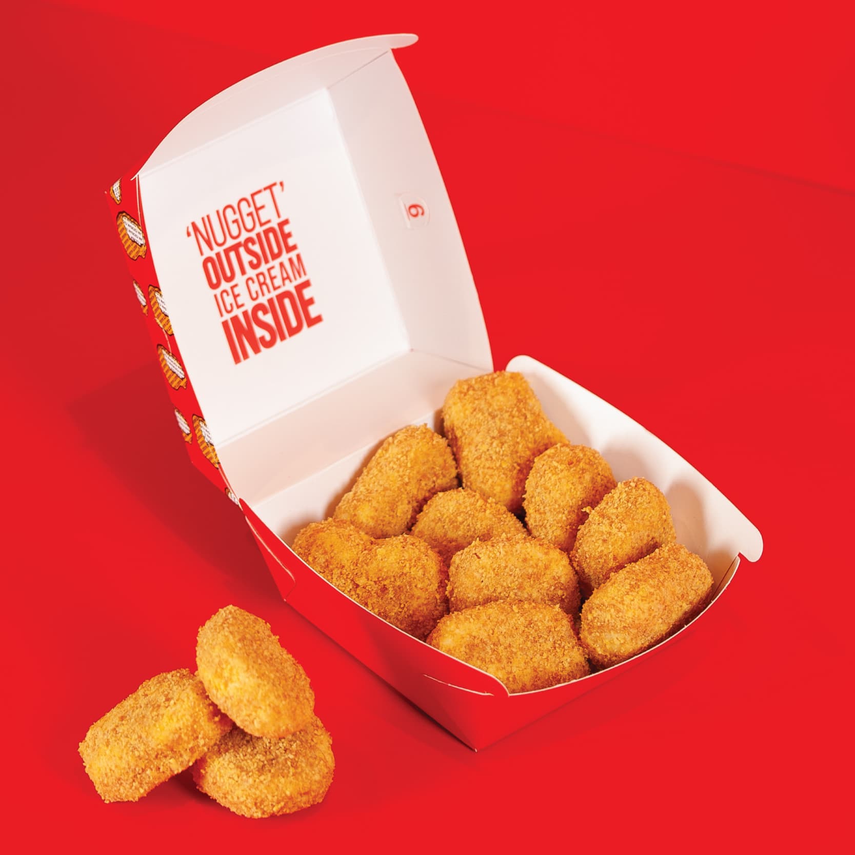 'Nugget' Ice Cream (12pcs) Vanilla