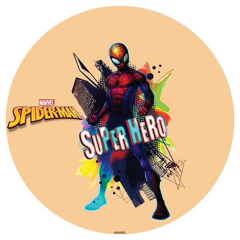 NYC Super Hero Ice Cream Cake
