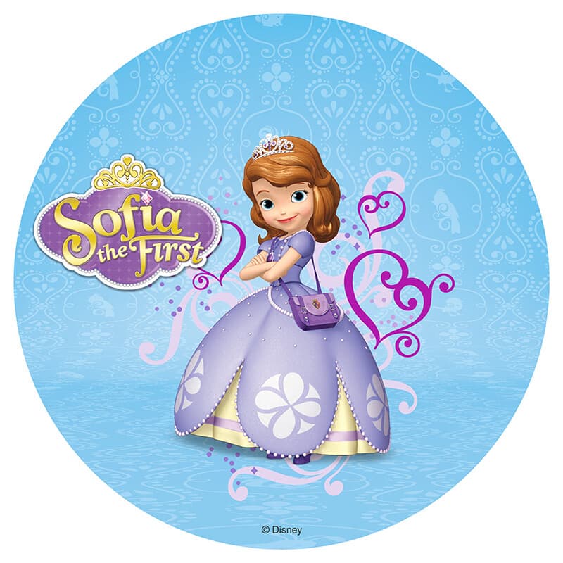 Pretty Sofia Ice Cream Cake
