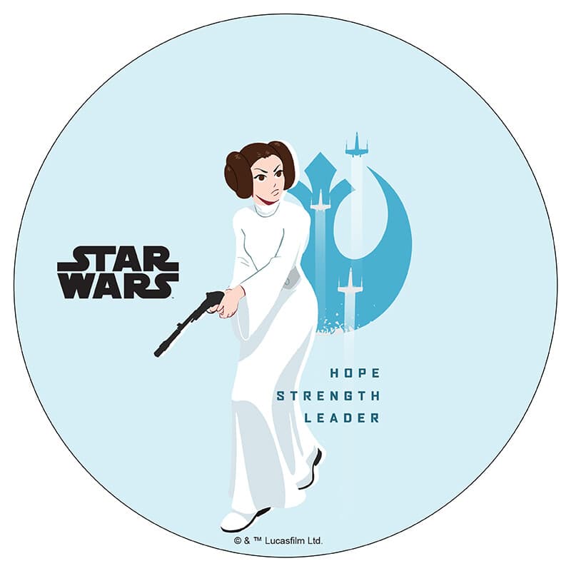 Princess Leia Ice Cream Cake