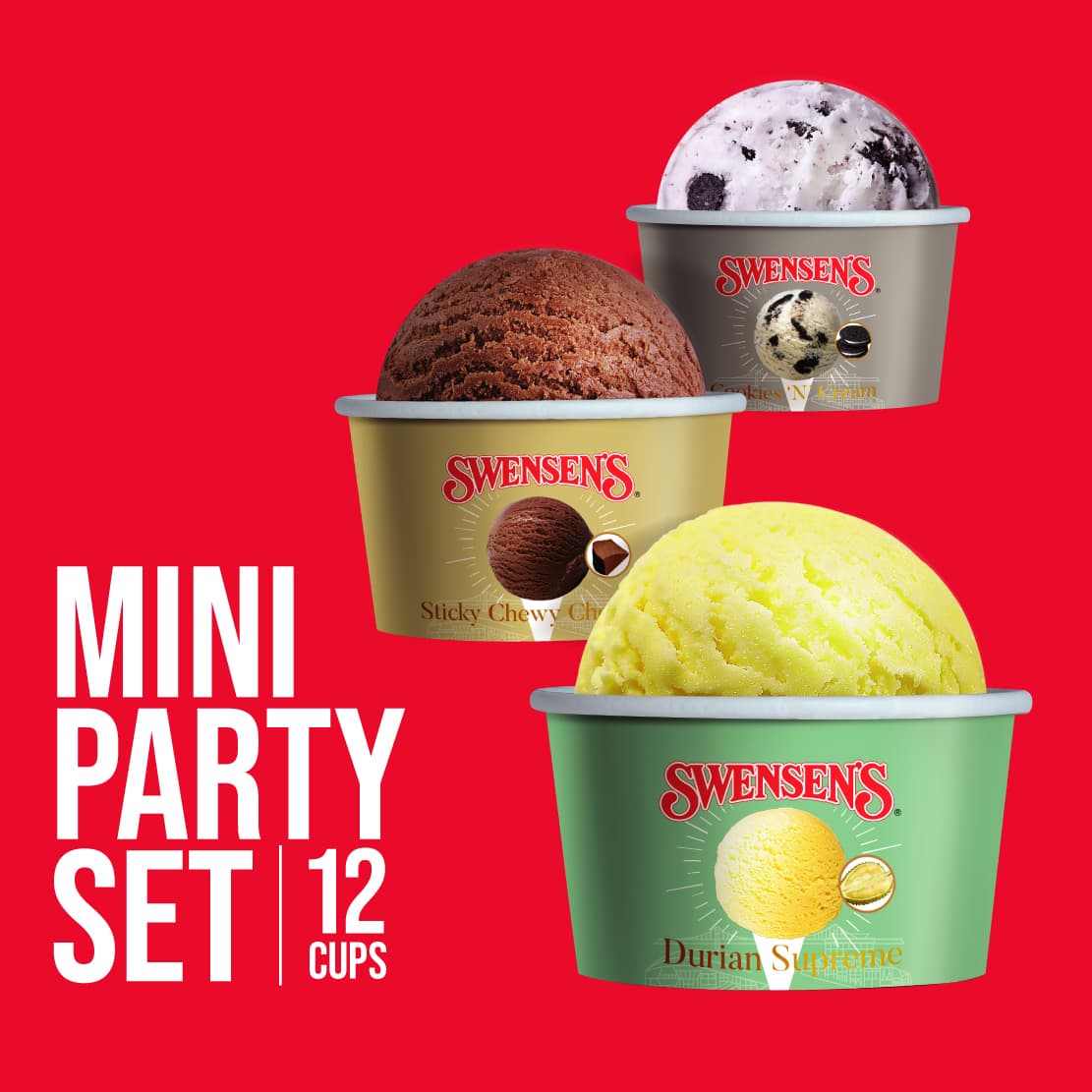Swensen's Mini Party Set