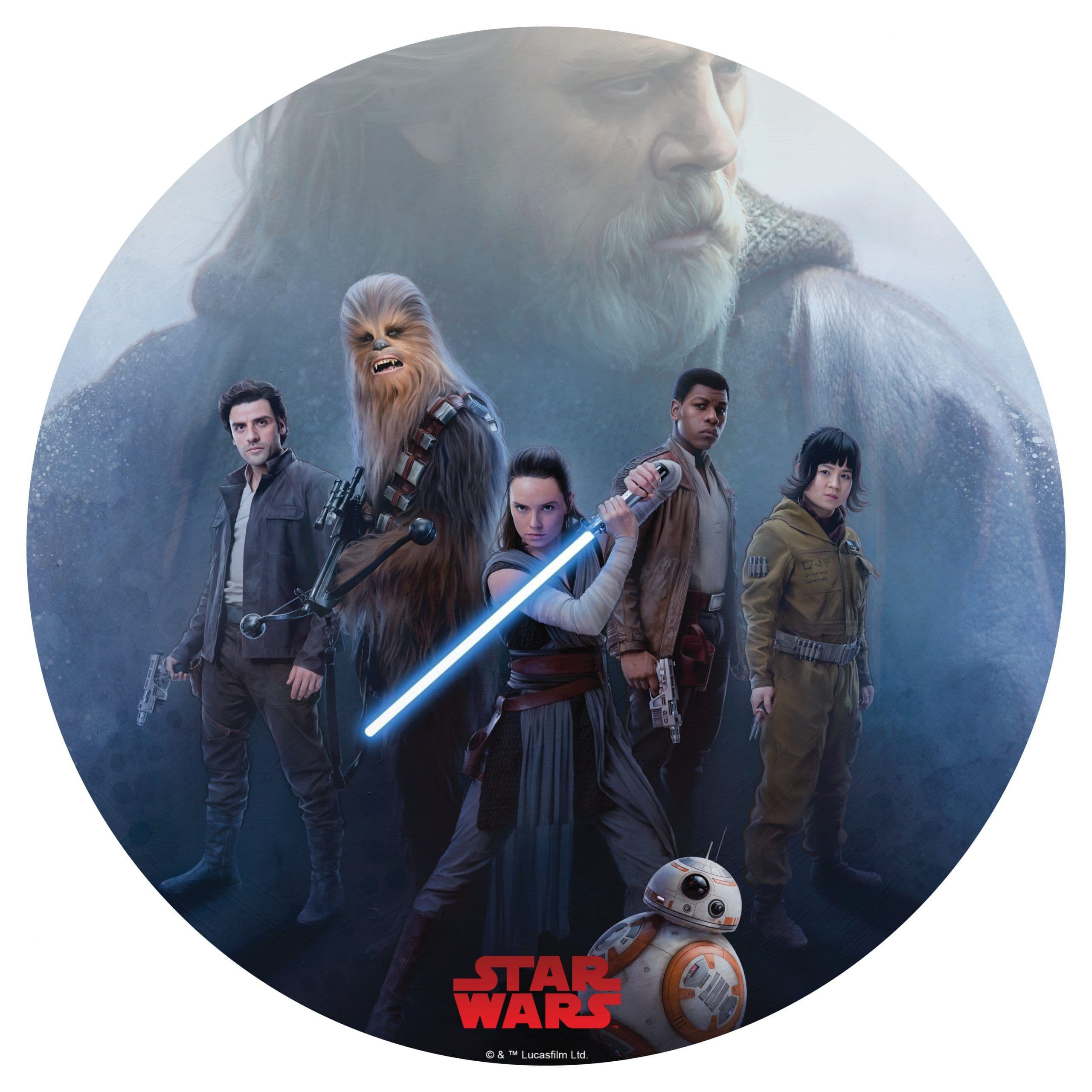 The Last Jedi Ice Cream Cake