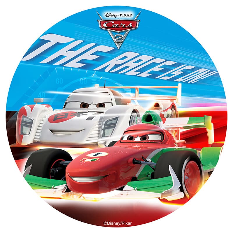 The Race Is On Ice Cream Cake