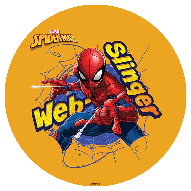 Web Slinger Ice Cream Cake