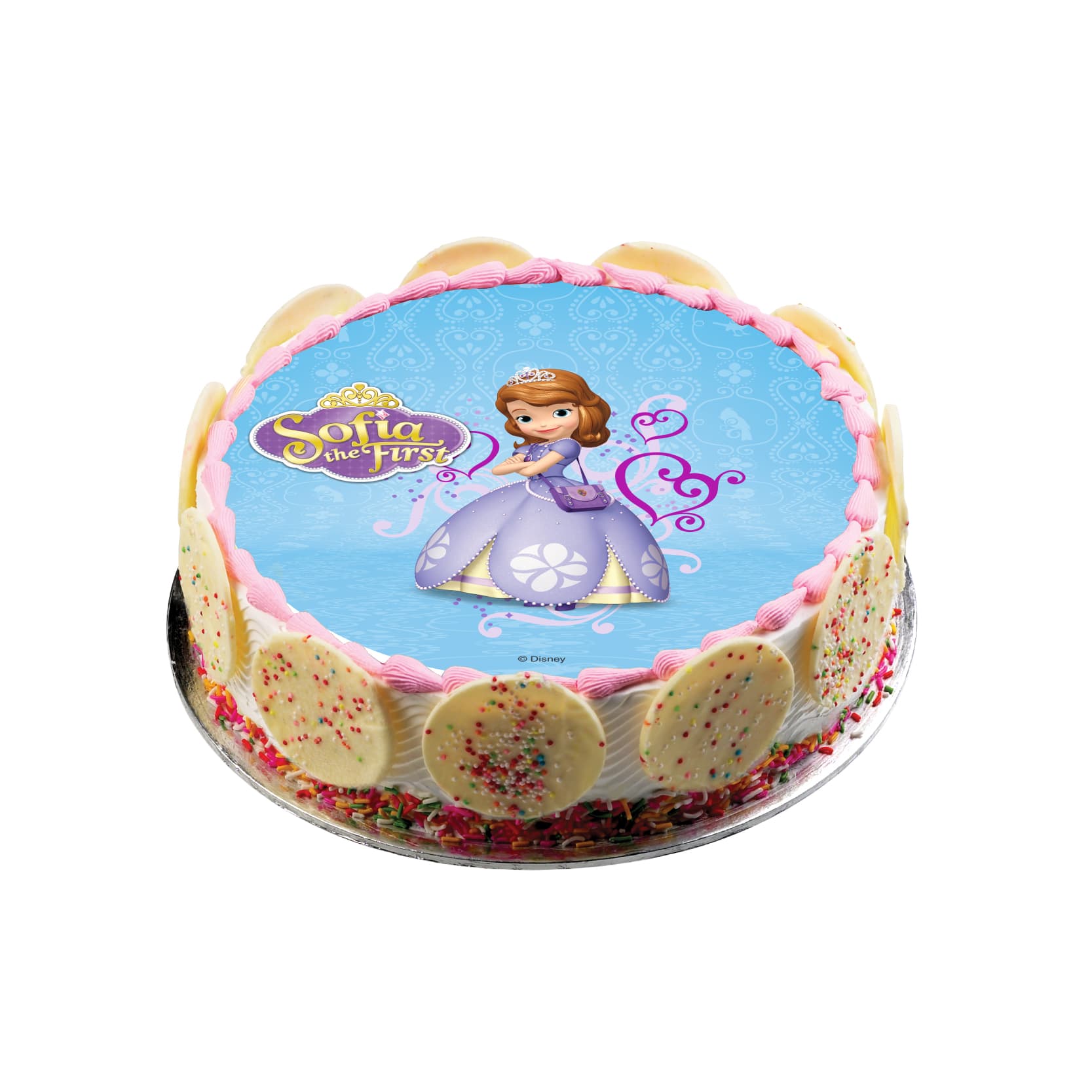Pretty Sofia Ice Cream Cake 1