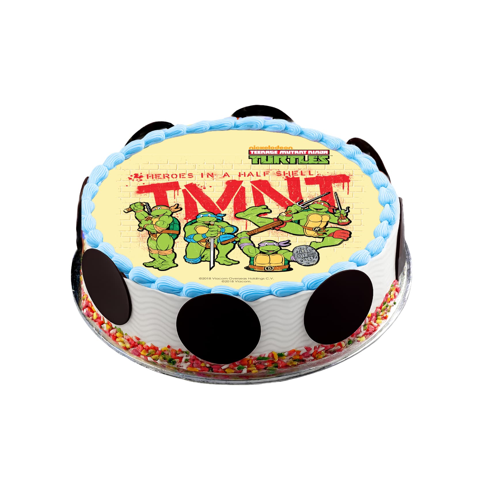 TMNT Assemble Ice Cream Cake 1