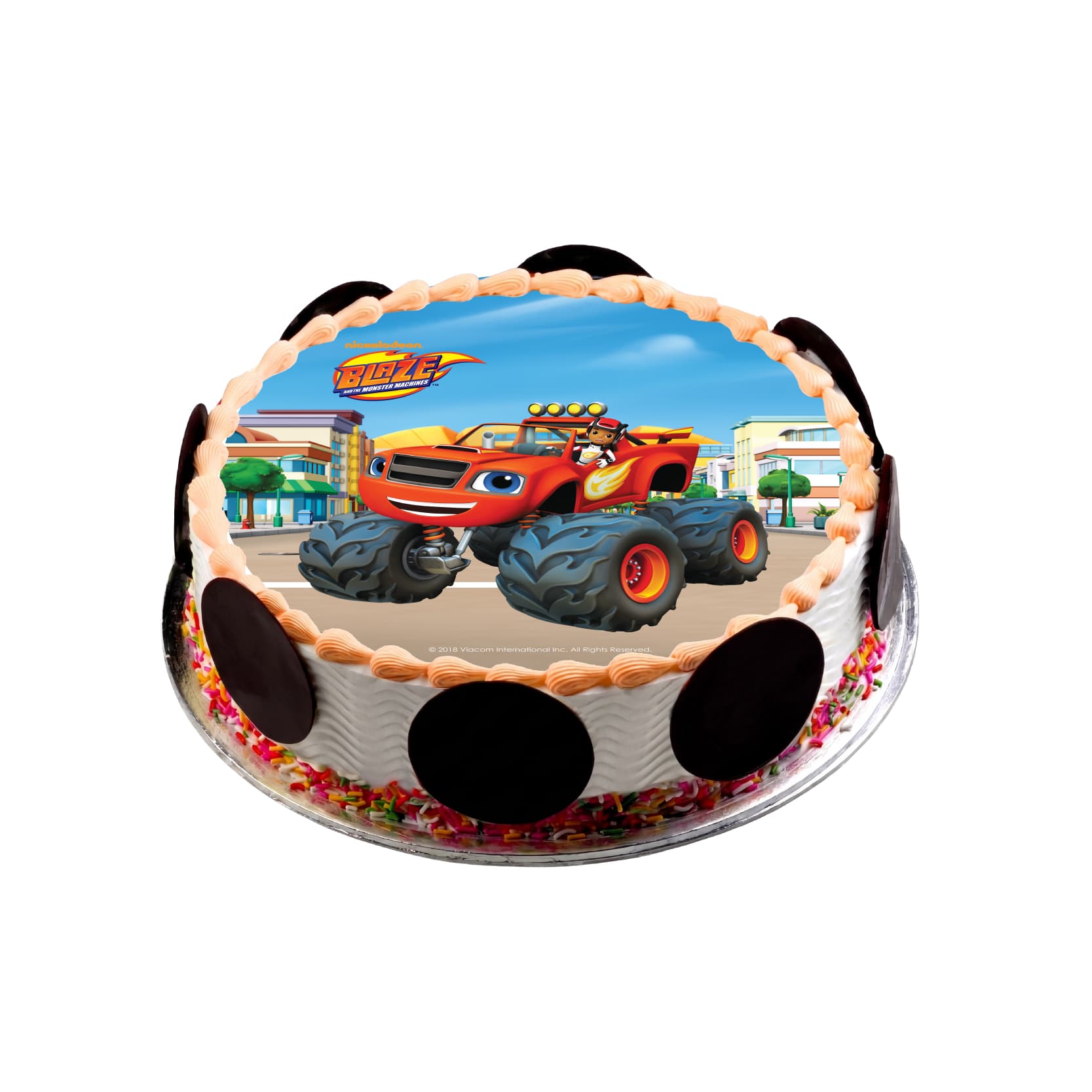 Good-Hearted Blaze Ice Cream Cake 1