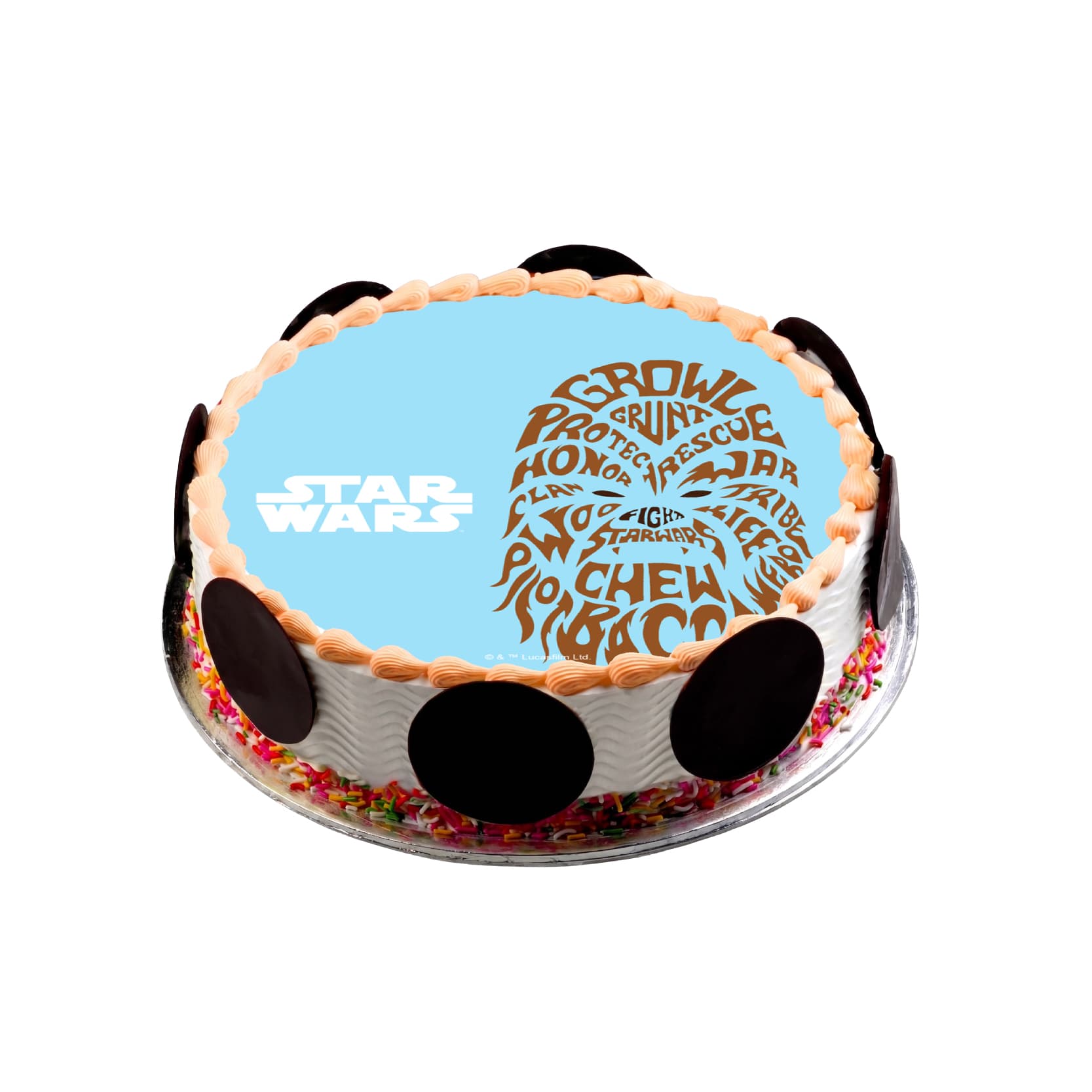 Chewbacca Ice Cream Cake 1