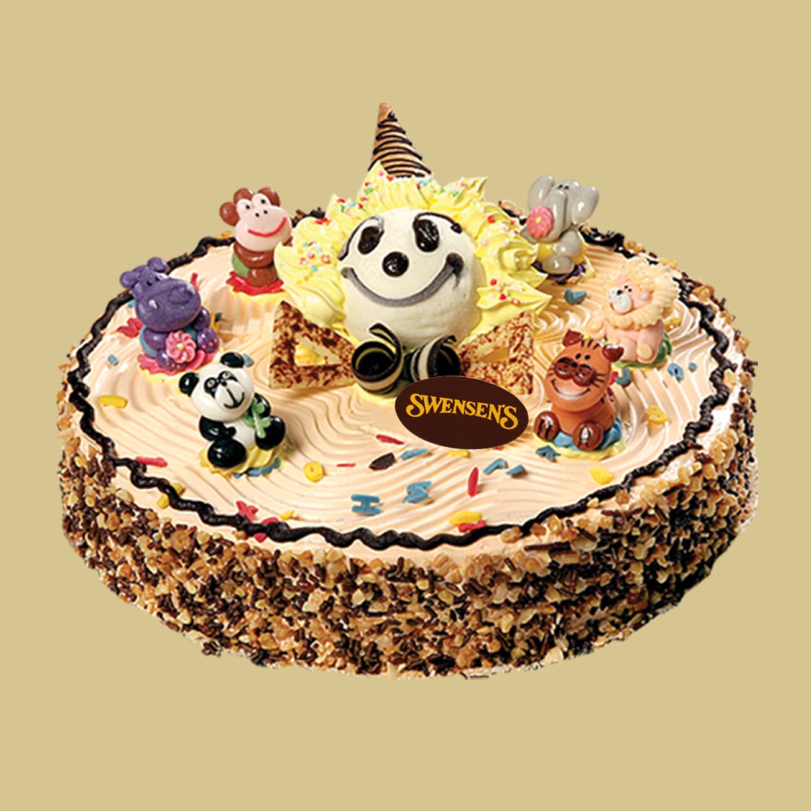 Crazy About Clowns Ice Cream Cake 1