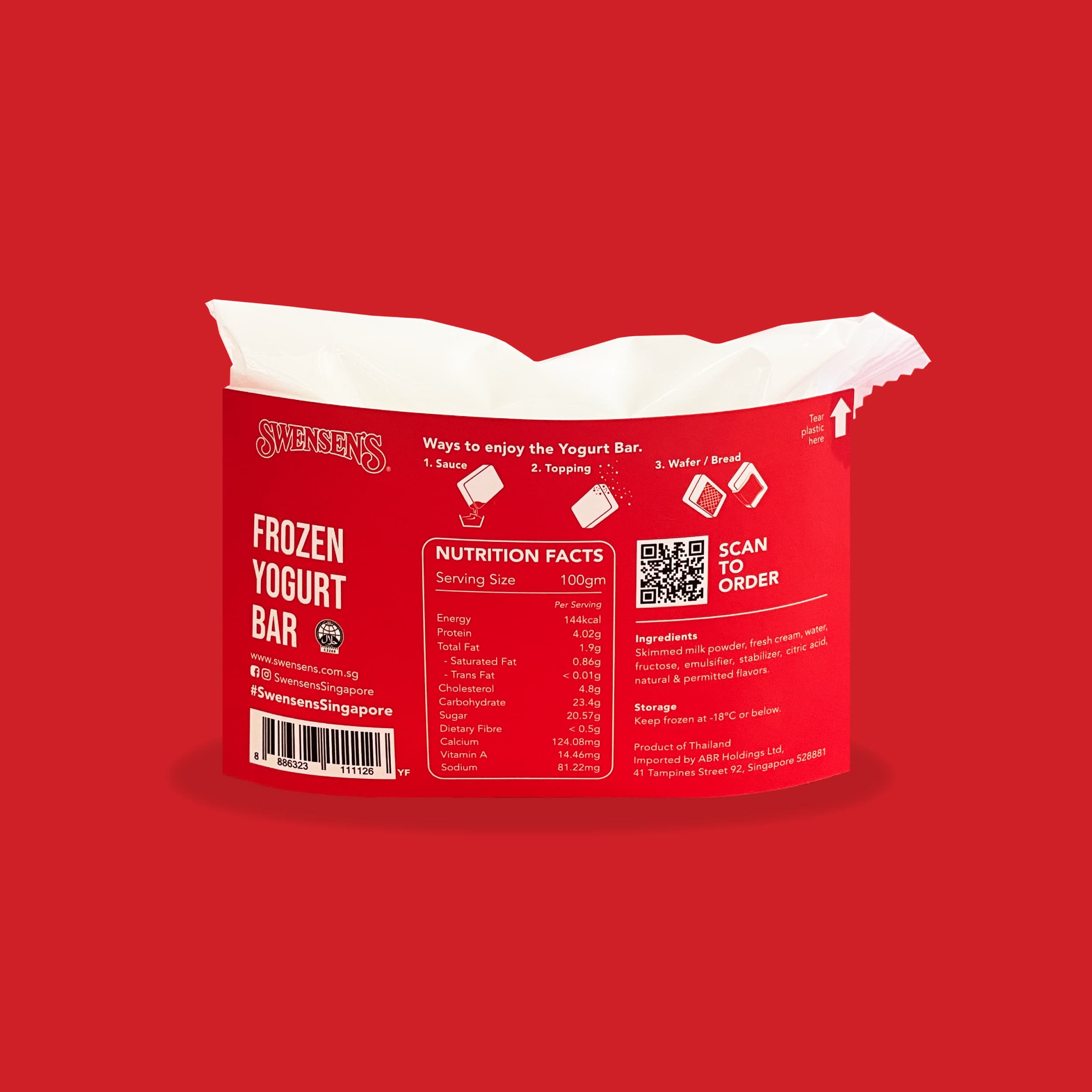 Frozen Yogurt Bars (Box of 14 Bars): Buy 10 Free 4 3