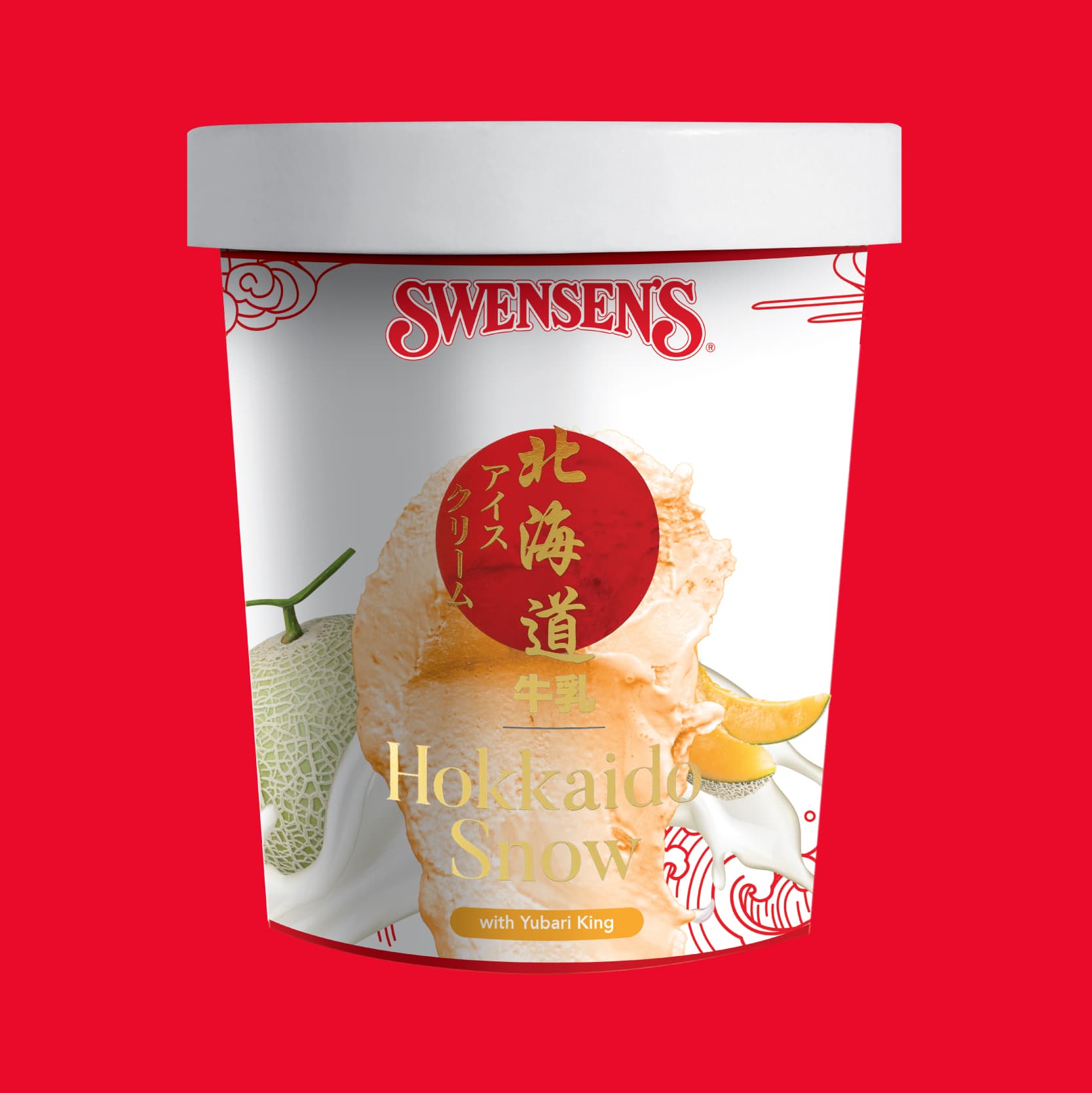 Hokkaido Snow with Yubari King Ice Cream Pint 1