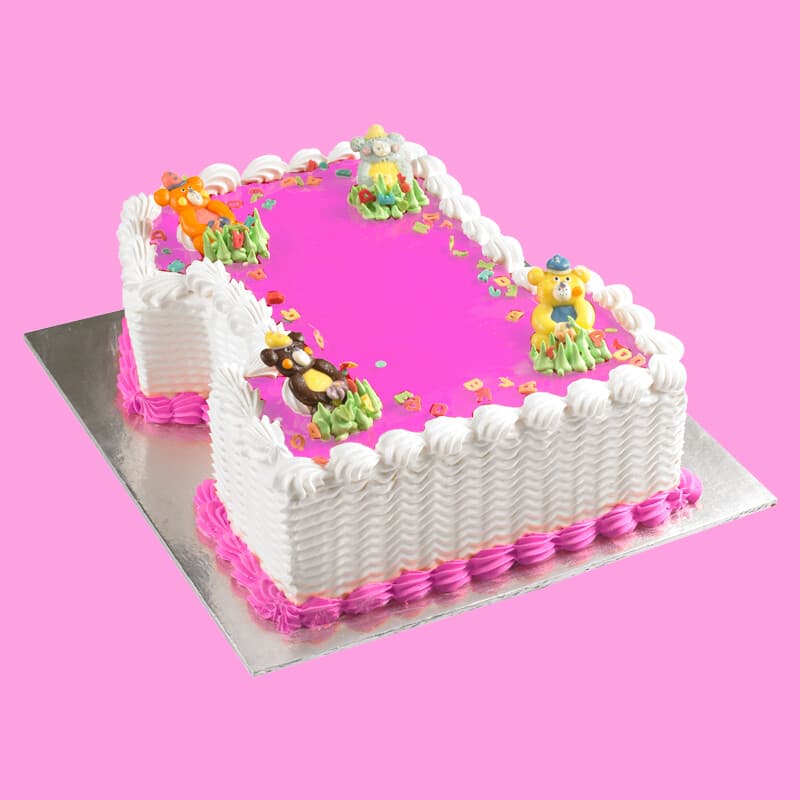 Pink Rumble Ice Cream Cake (min 2kg) 1