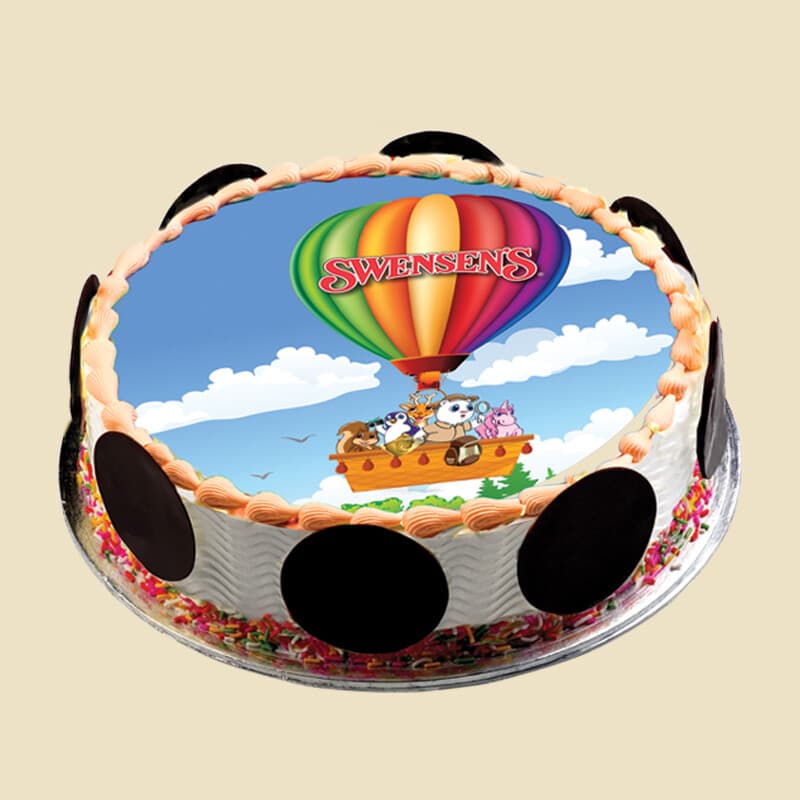 Snowie Adventure Ice Cream Cake 1