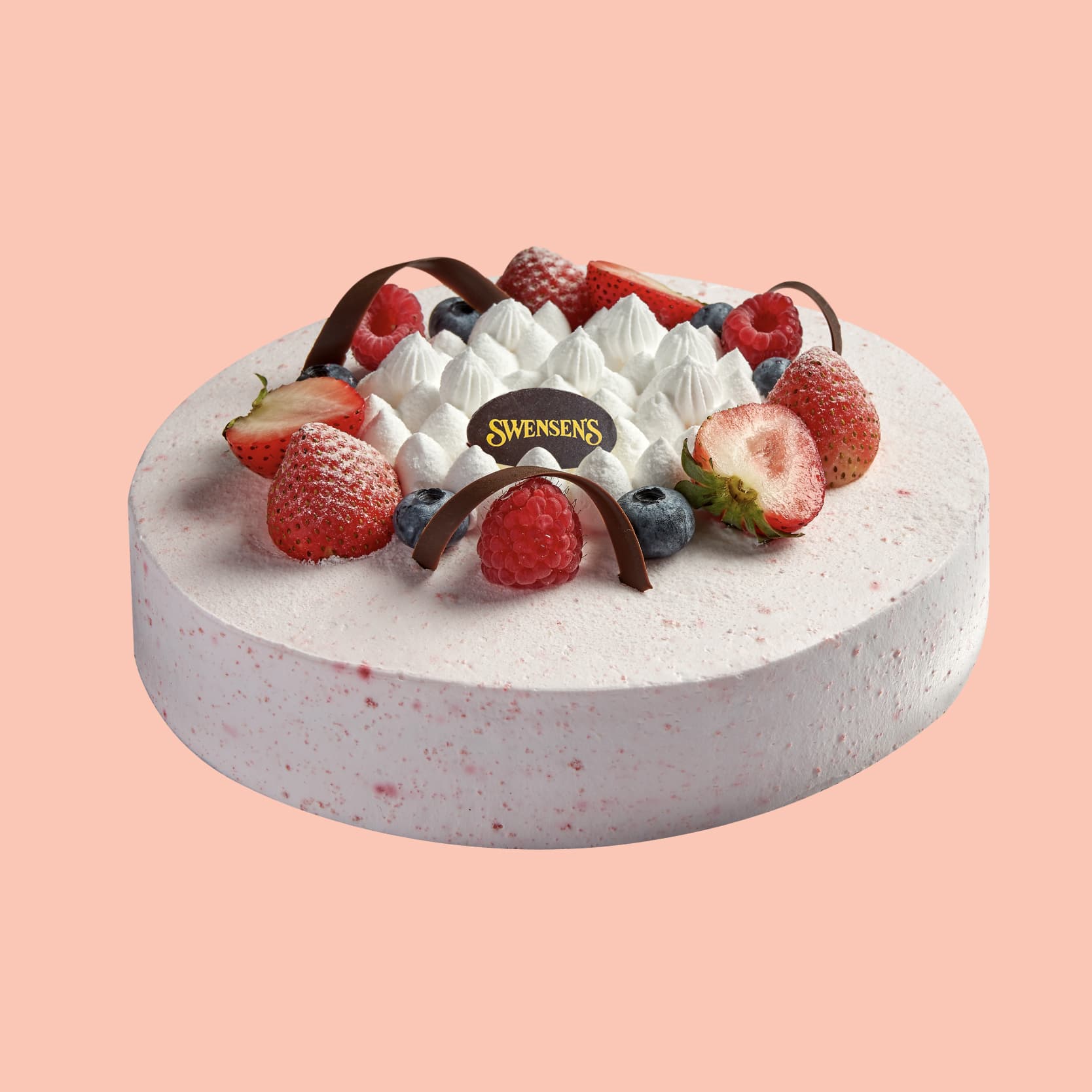 Ultimate Strawberry Ice Cream Cake 1