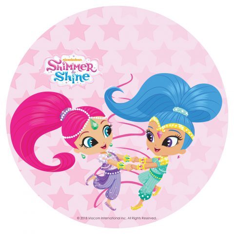 Dancing Shimmer And Shine Ice Cream Cake - Swensen's Singapore