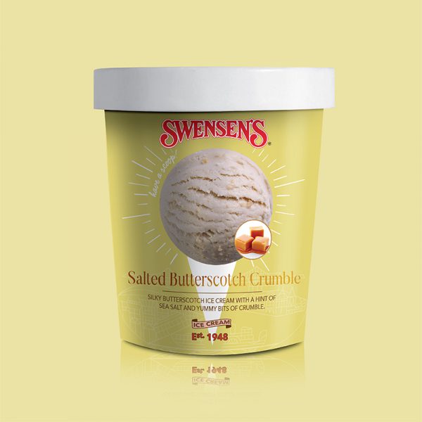 Salted Butterscotch Crumble Ice Cream Pint Swensen's Singapore